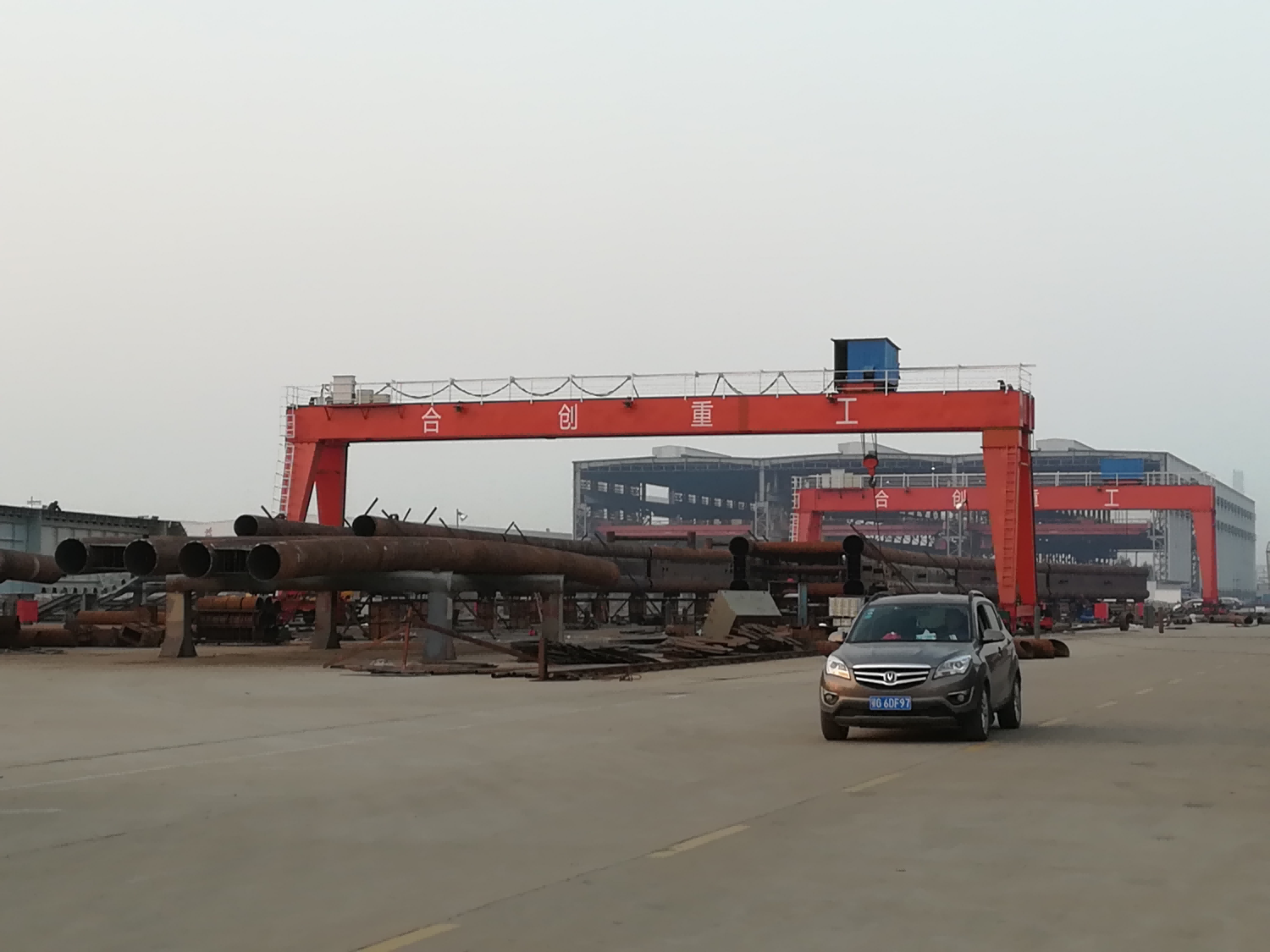 汉十高铁钢管拱桥 图2