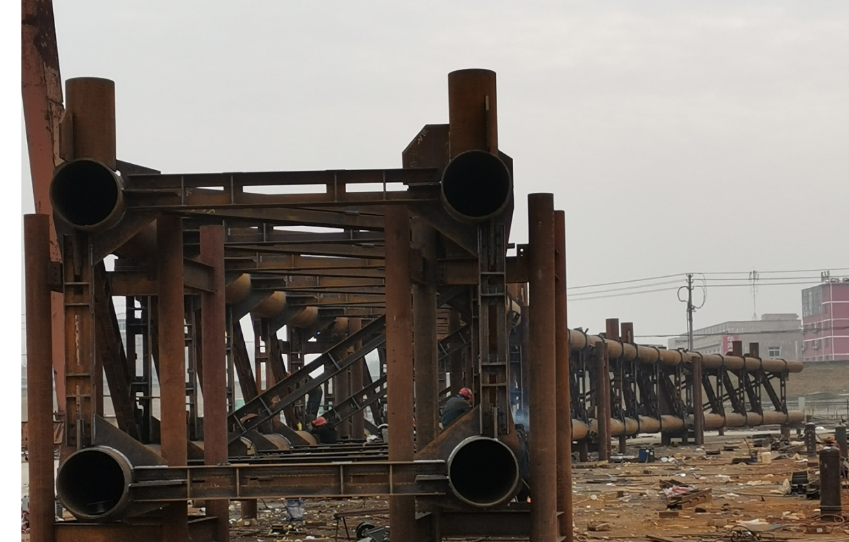 汉十高铁钢管拱桥 图7