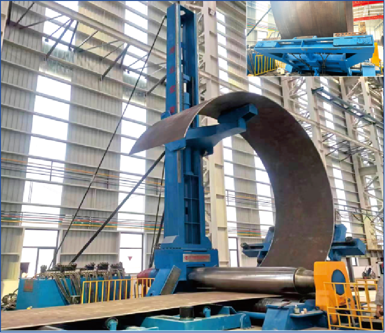 HZW11S-120×4200微控液压卧式下调式三辊卷板机 图2